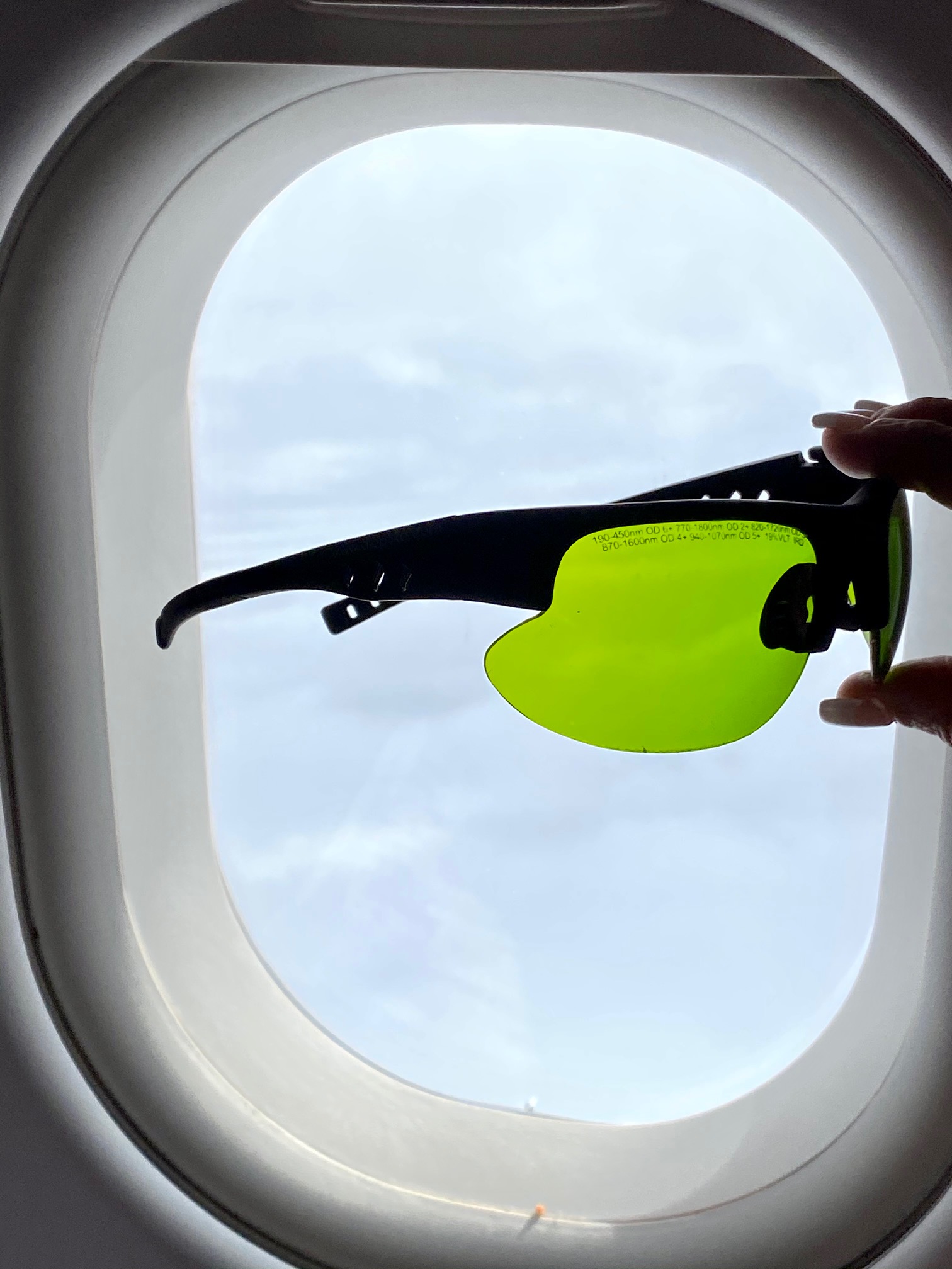 Pilot Laser Safety Glasses